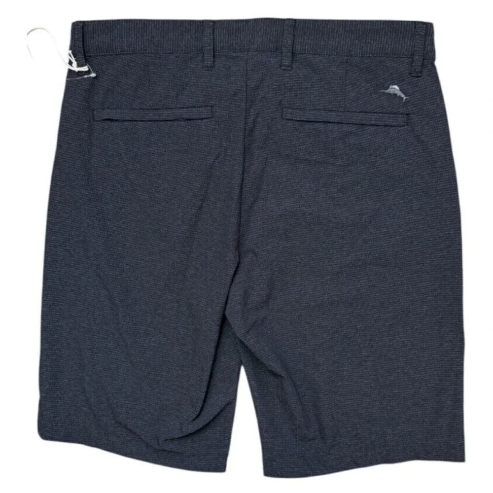 Tommy‎ Bahama Mens 30 Waist Black Chip Shot Shorts IslandZone 10